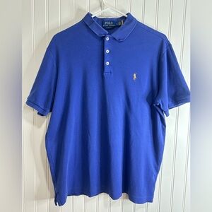 Polo by Ralph Lauren Blue Polo Shirt Classic Style